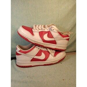 NIKE DUNK LOW RETRO GYM RED-WHITE "USC" SZ 5.5Y [CW-1590-600]